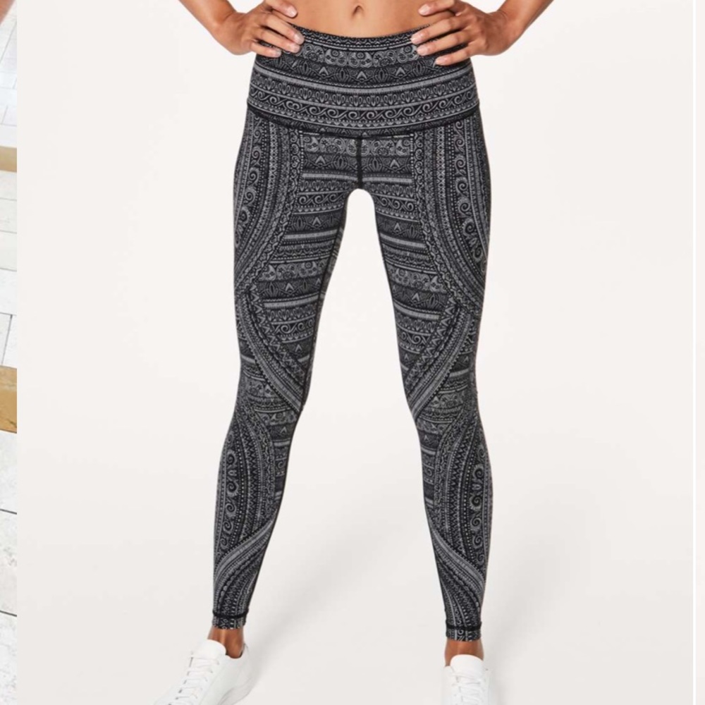Lululemon Wunder Under Hi-Rise Nulux entwined